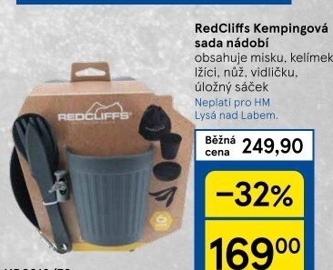 Kempingová sada nádobí Redcliffs