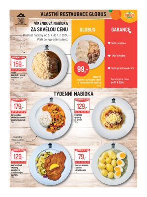 akční leták Globus 3.7.2024-9.7.2024