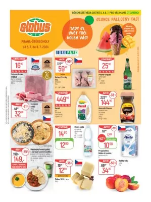 akční leták Globus 3.7.2024-9.7.2024