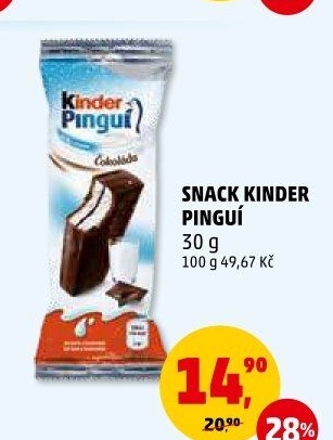 Dezert Pinguí Kinder