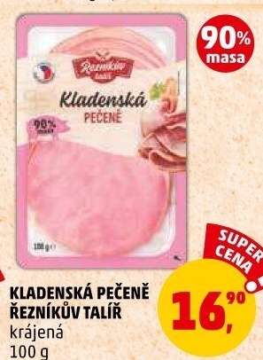 Kladenská pečeně Řezníkův talíř