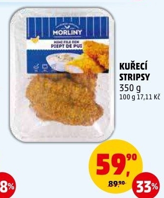 Kuřecí stripsy Morliny