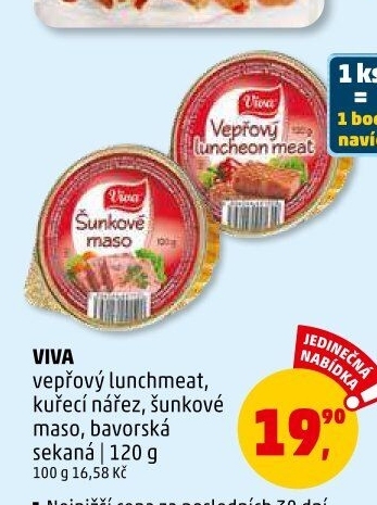 Lunch meat vepřový Viva