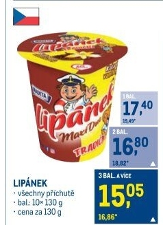 Dezert Lipánek Madeta