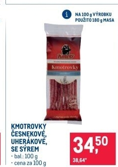 Kmotrovky česnekové Kmotr