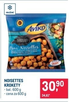 Krokety Noisettes mražené Aviko