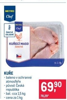 Kuře Metro Chef