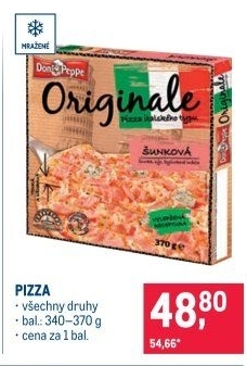 Pizza mražená Don Peppe