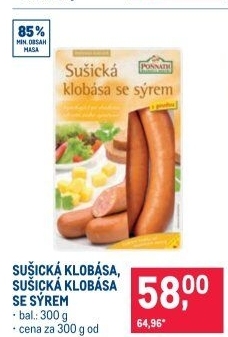 Sušická klobása Ponnath