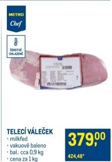 Telecí váleček Metro Chef