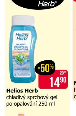 Helios Herb chladivý sprchový gel po opalování 250 ml