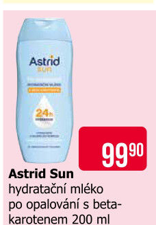 Mléko hydratační po opalování s betakarotenem Astrid Sun