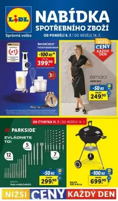 akční leták Lidl 8.7.2024-14.7.2024