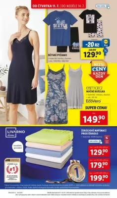 akční leták Lidl 8.7.2024-14.7.2024