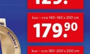 Žerzejové napínací prostěradlo (cca 140-160 x 200 cm)