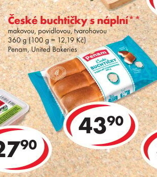 České buchtičky Penam
