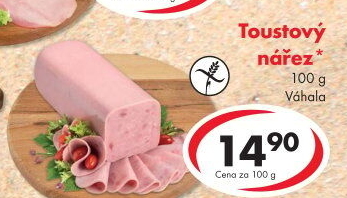 Toustový nářez Váhala