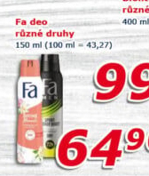 Deodorant sprej Fa