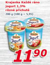 Jogurt ochucený Krajanka
