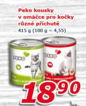 Konzerva pro kočky Peko
