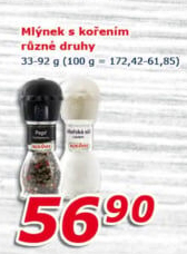 Mlýnek s kořením Kotányi