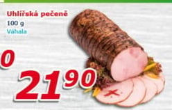 Pečeně uhlířská Váhala