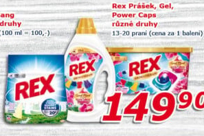 Prací prášek Rex
