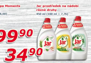 Prostředek na nádobí Jar