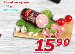 Salám Horal se sýrem Krásno