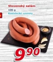 Salám slovenský točený Kostelecké uzeniny