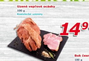 Vepřové ocásky uzené Kostelecké uzeniny