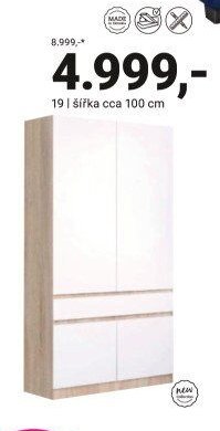 Skříň šířka 100 cm