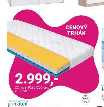 Cenový trhák matrace 80,90/200 cm