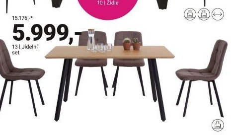 Jídelní set - Möbelix akcniletaky.com