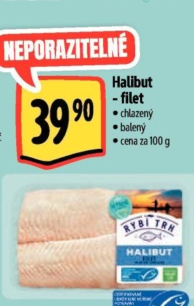 Halibut filety Albert