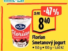 Jogurt smetanový Florian Olma