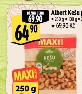 Kešu pražené Albert