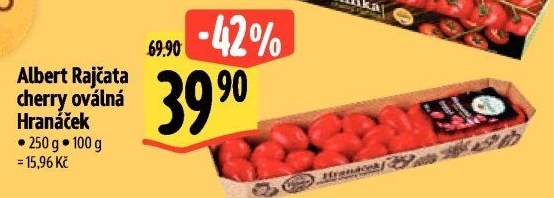 Rajčata cherry Albert