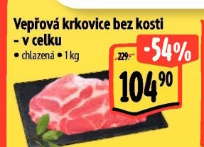 Vepřová krkovice bez kosti