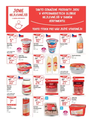 akční leták Globus 10.7.2024-16.7.2024