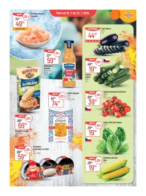 akční leták Globus 10.7.2024-16.7.2024