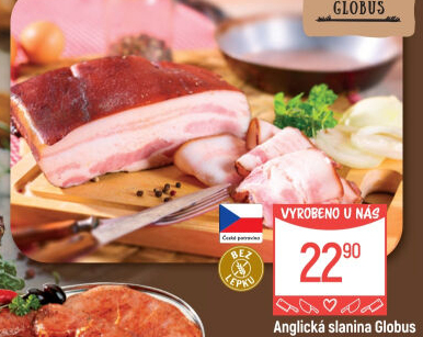 Anglická slanina Globus