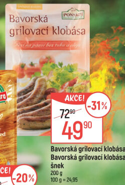 Bavorská grilovací klobása Ponnath