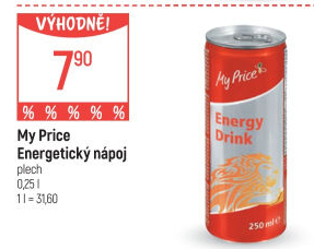 Energetický nápoj My Price
