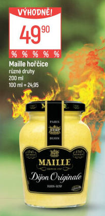 Hořčice dijonská Maille