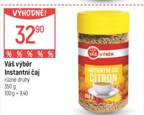 Instantní čaj Váš Výběr