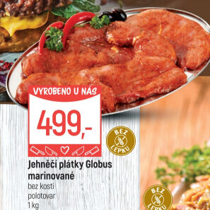 Jehněčí plátky marinované Globus