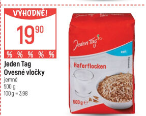 Ovesné vločky Jeden Tag