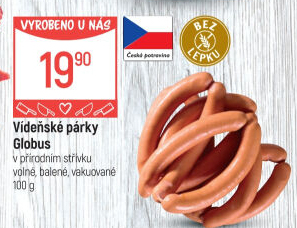 Párky vídeňské Globus