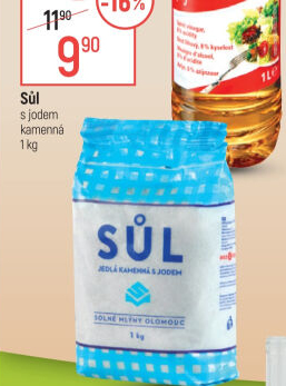 Sůl jedlá Solné mlýny